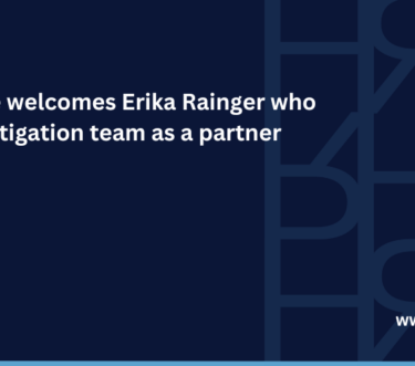 Erika Rainger joins Hickman & Rose as partner in Civil Litigation team